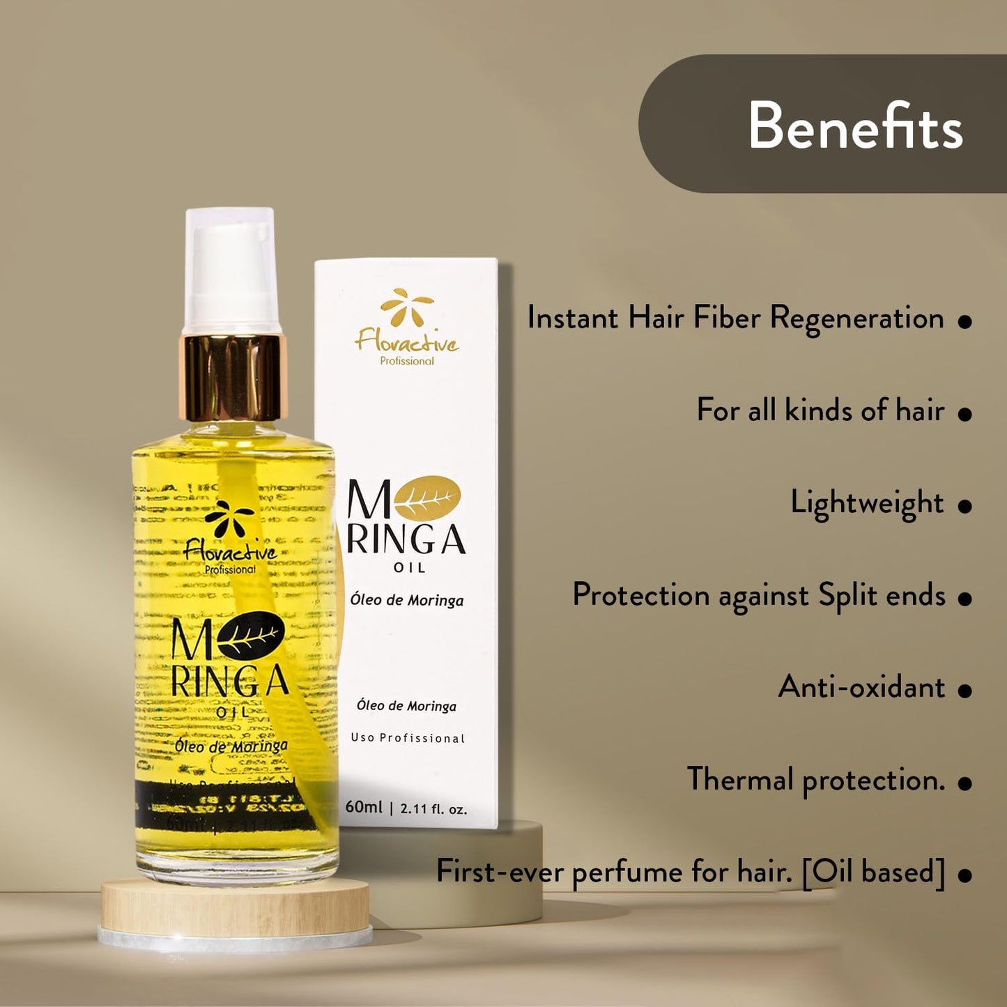 FLORACTIVE Moringa Oil, 60 ml