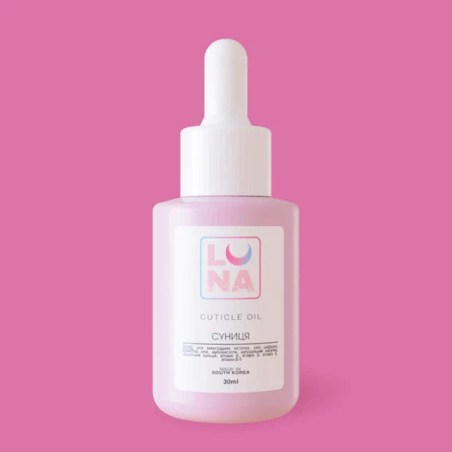 LUNAmoon Cuticle Oil With Strawberry Scent 30ml