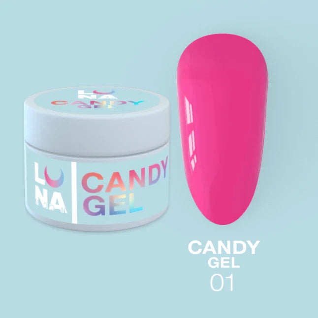 LUNAmoon Extension Gel Candy Gel #1