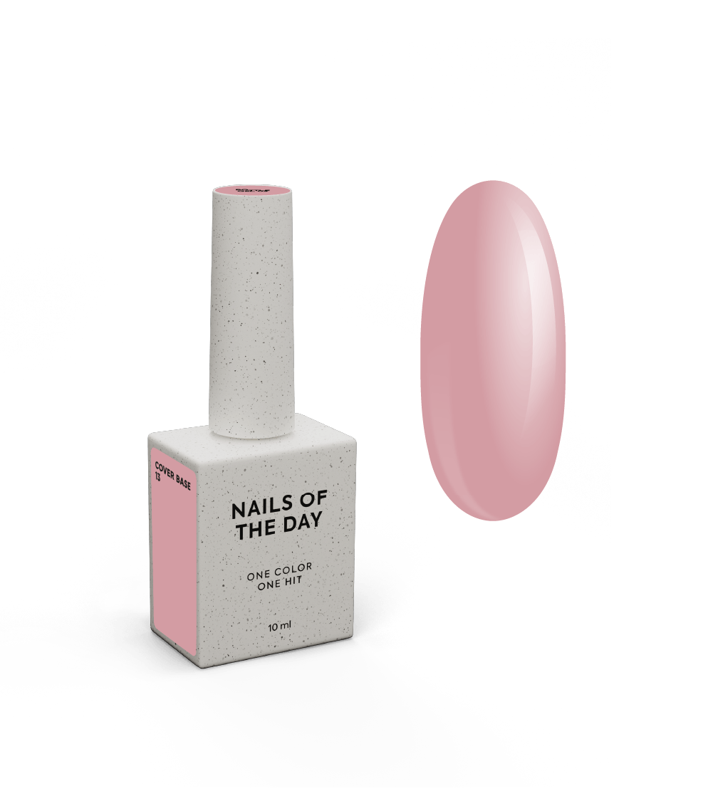 NAILSOFTHEDAY Cover base 13, 10 ml