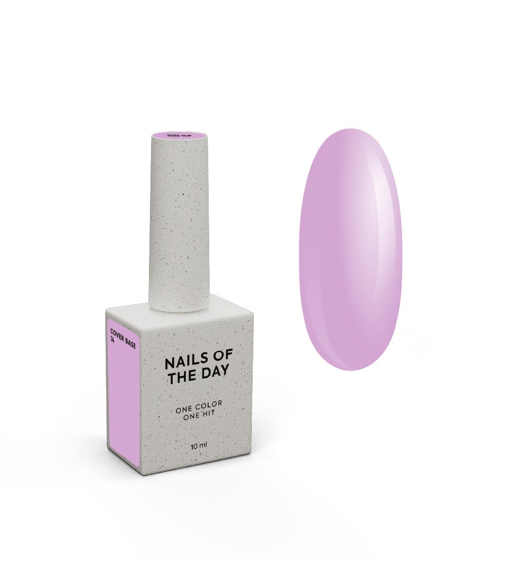 NAILSOFTHEDAY Cover base 14, 10 ml