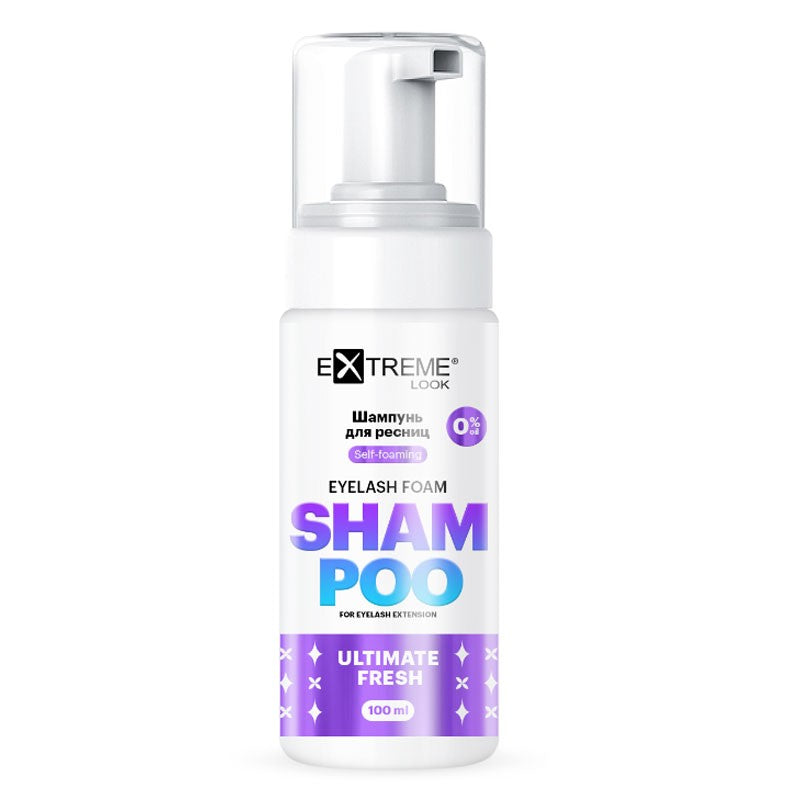 Extreme Look Eyelash foam shampoo, 100 ml.
