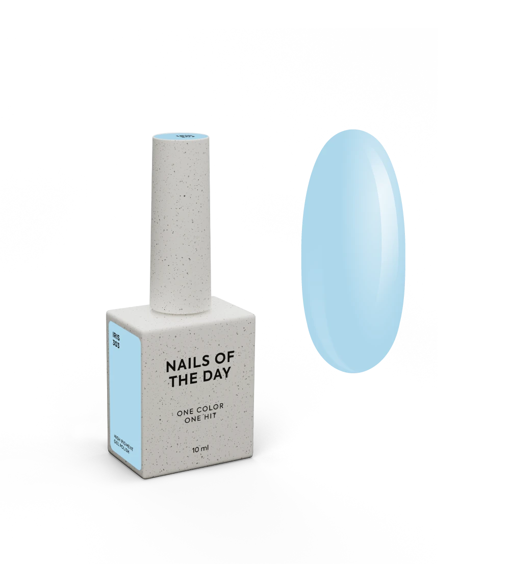 NAILSOFTHEDAY Gel polish Iris-303, 10 ml — bottle