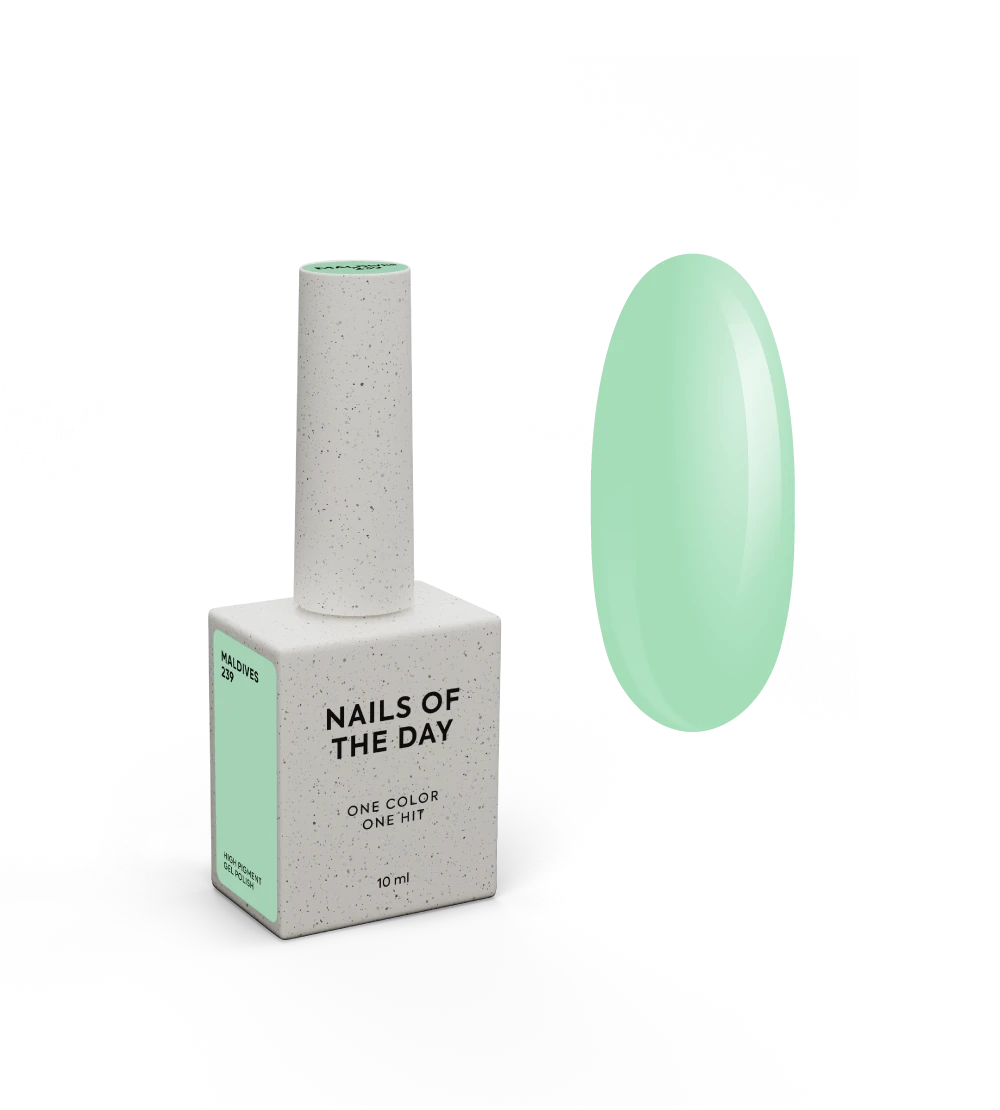 NAILSOFTHEDAY Gel polish Maldives-239, 10 ml — bottle