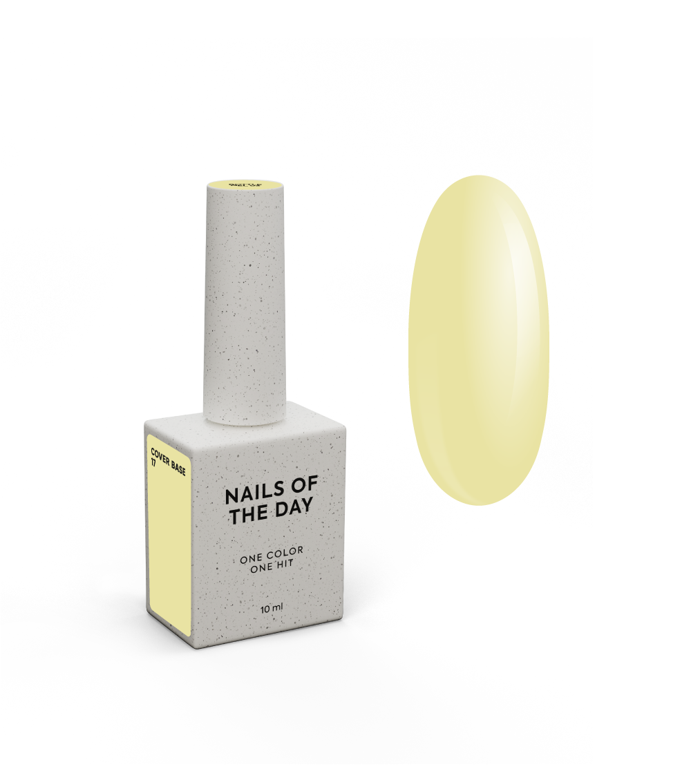 NAILSOFTHEDAY Cover base 17, 10 ml