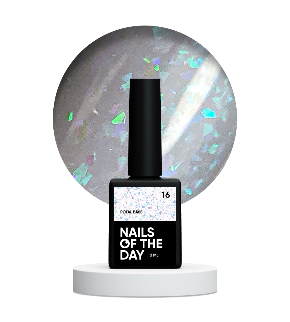 NAILSOFTHEDAY Potal base 16 10 ml