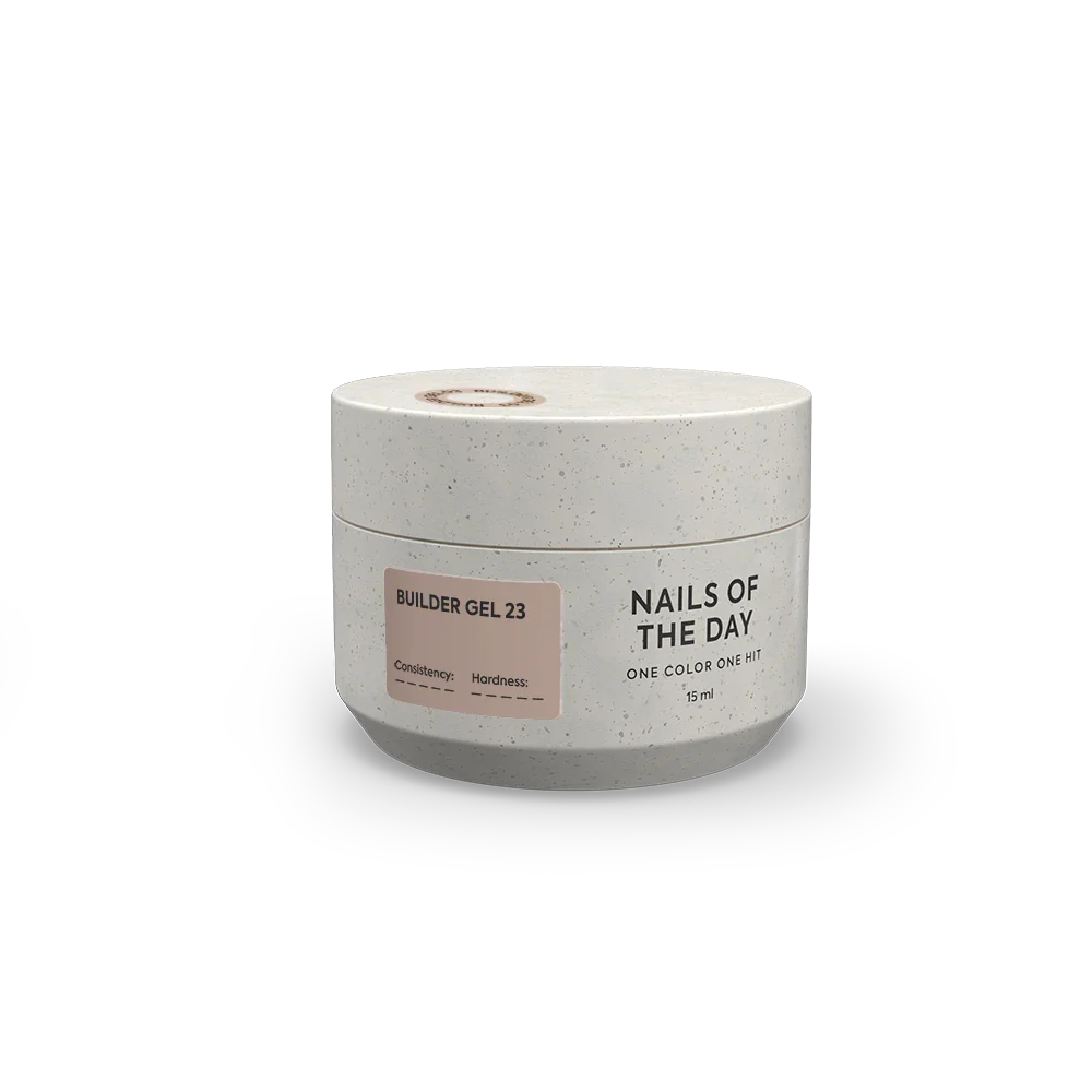 Nailsoftheday Builder Gel #23 Cold Nude Gel, 15 ml