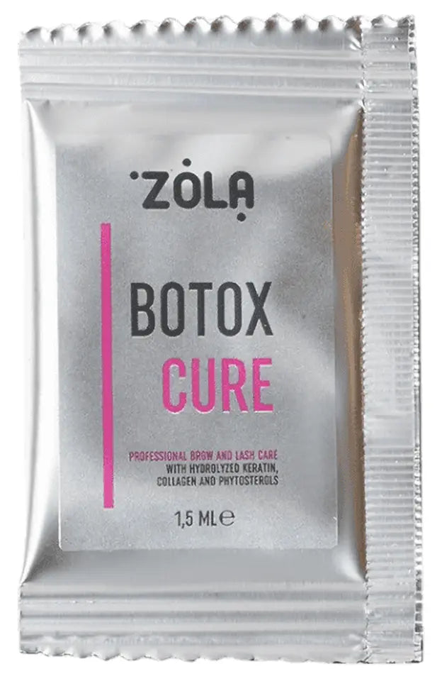 ZOLA EYEBROW AND EYELASH TREATMENT IN SACHET "BOTOX CURE" 1.5 ML X 10 PCS.