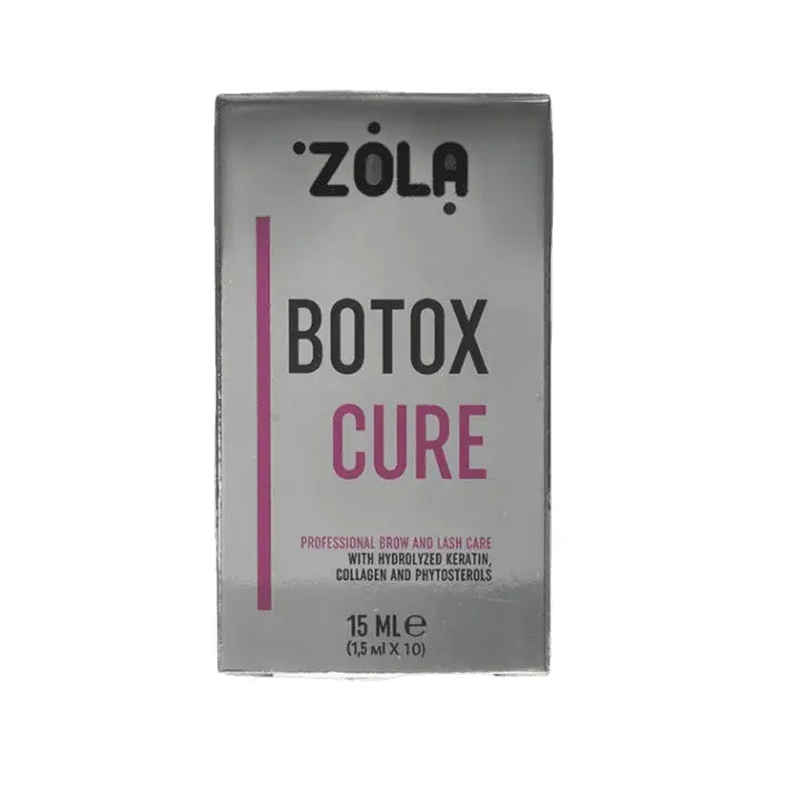 ZOLA EYEBROW AND EYELASH TREATMENT IN SACHET "BOTOX CURE" 1.5 ML X 10 PCS.