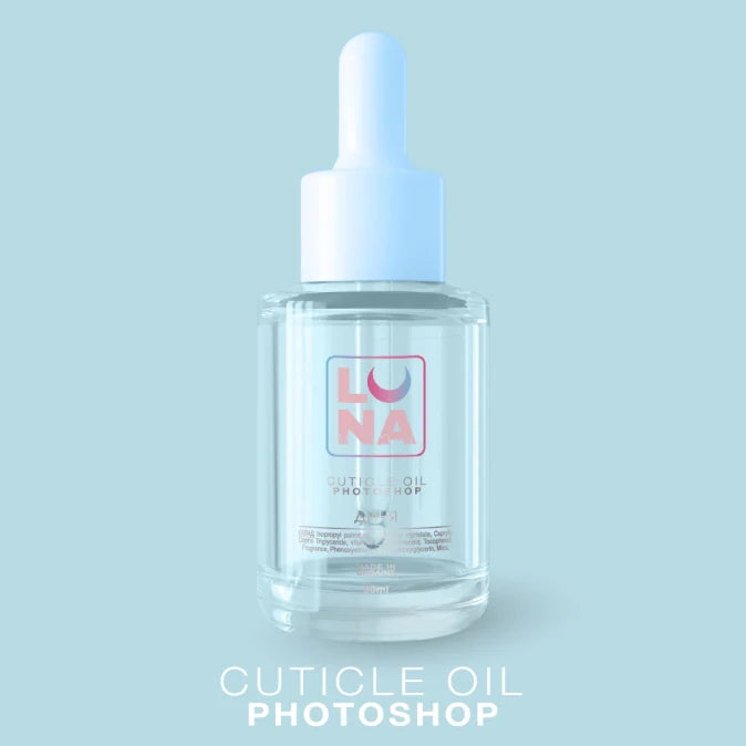 Lunamoon Dry cuticle oil with a strawberry aroma with cream Oil 30ml