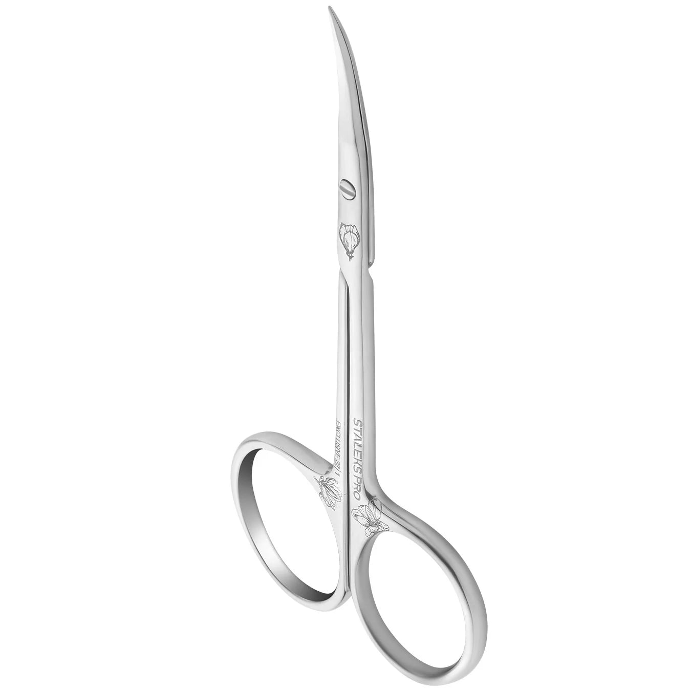 STALEKS PRO EXCLUSIVE 22 TYPE 1 PROFESSIONAL CUTICLE SCISSORS ELONGATED HANDLES MAGNOLIA SX-22/1M