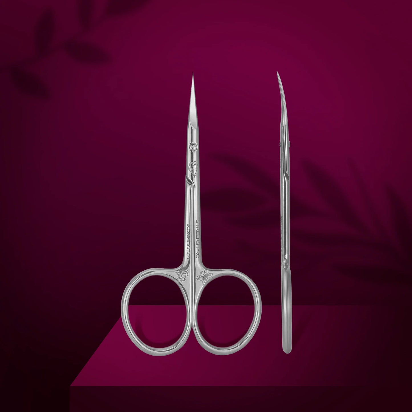 STALEKS PRO EXCLUSIVE 22 TYPE 2 PROFESSIONAL CUTICLE SCISSORS MAGNOLIA SX-22/2M