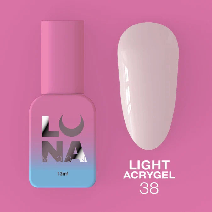 LUNAmoon Liquid Gel Light Acrygel #38