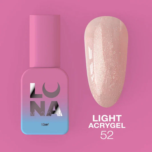 LUNAmoon Liquid Gel Light Acrygel #52