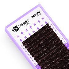 Extreme Eyelashes for Extensions Chocolate Truffle 18 lines (8-14mm mixes)