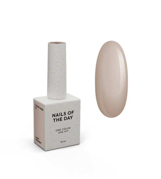 Nailsoftheday Cover base 43 Light Pigment