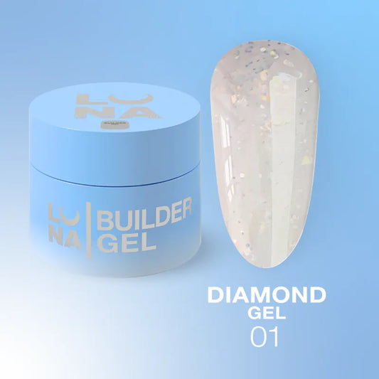 Lunamoon Extension Gel Diamond # 1