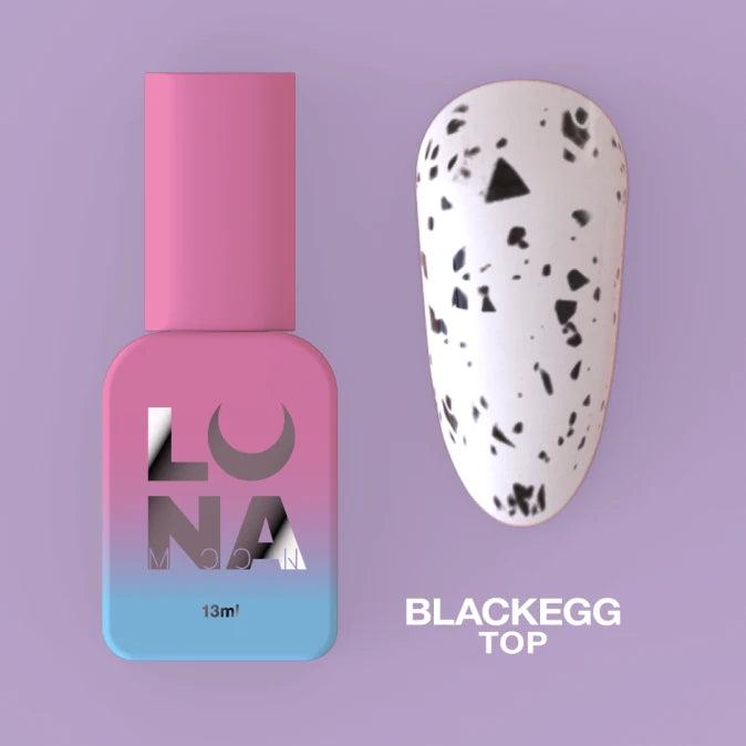 LUNAmoon Top Matte Blackegg