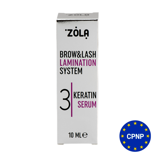 ZOLA Silver Laminating Compound KERATIN SERUM #03