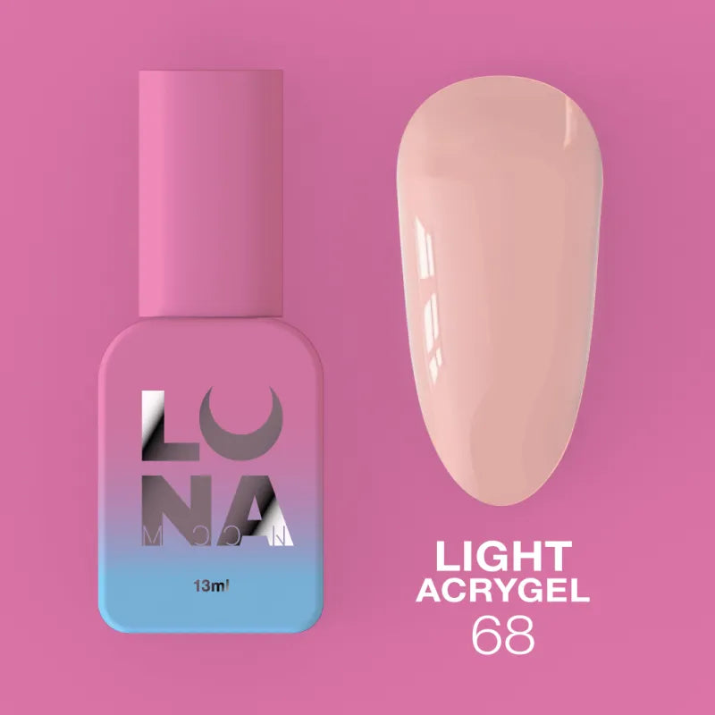 Lunamoon Liquid Gel Light Acrygel # 68