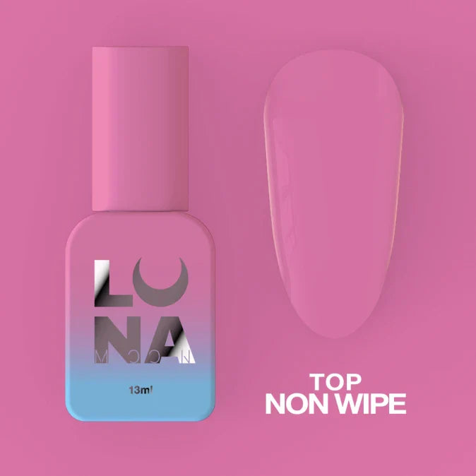 LUNAmoon Top for Gel Polish without a sticky layer Top Non Wipe