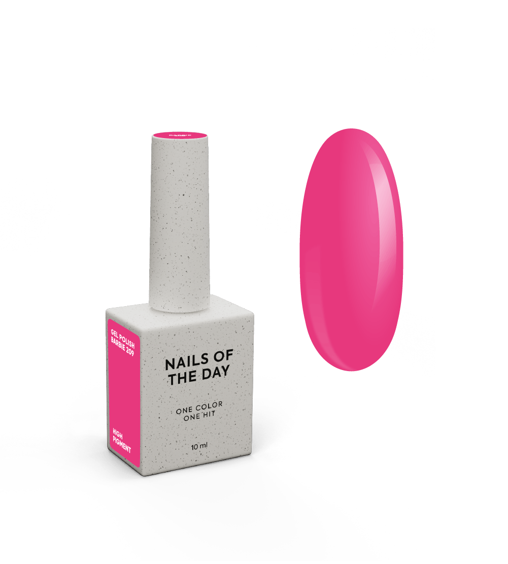 NAILSOFTHEDAY Gel Polish Barbie-209, 10 ml