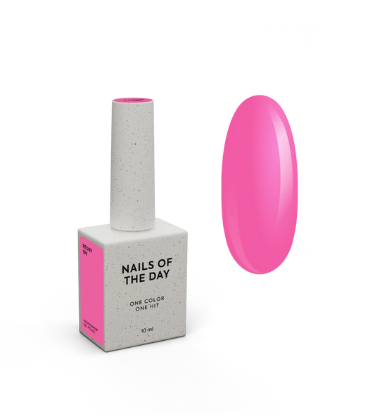 NAILSOFTHEDAY Gel polish Peony-199, 10 ml — bottle