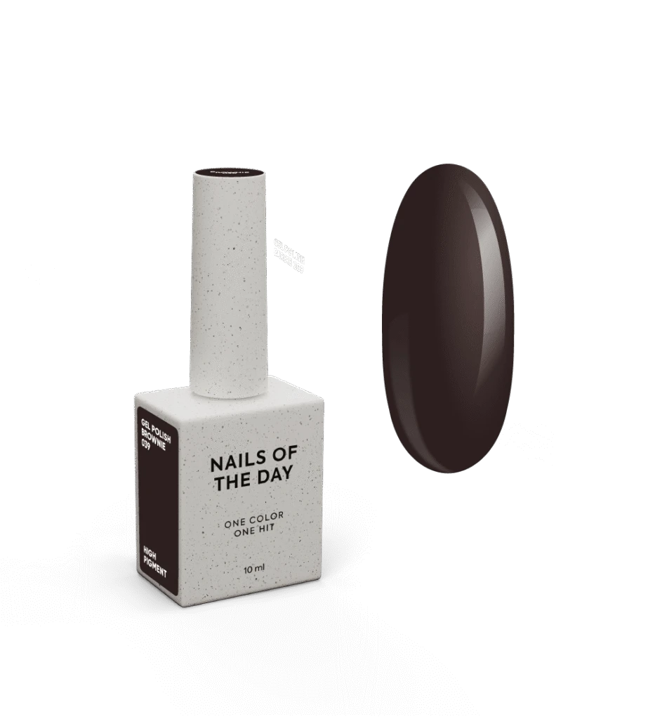 NAILSOFTHEDAY Gel Polish Brownie-039, 10 ml