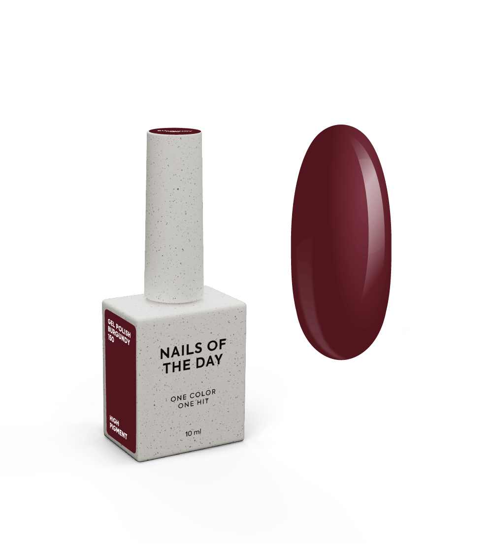 NAILSOFTHEDAY Gel polish Burgundy-150, 10 ml
