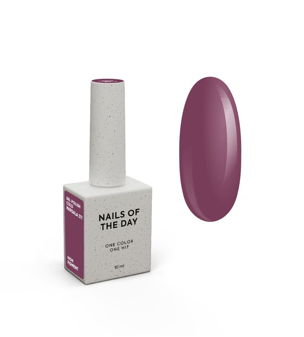 NAILSOFTHEDAY Let's Special Cold Marsala-377, 10 ml