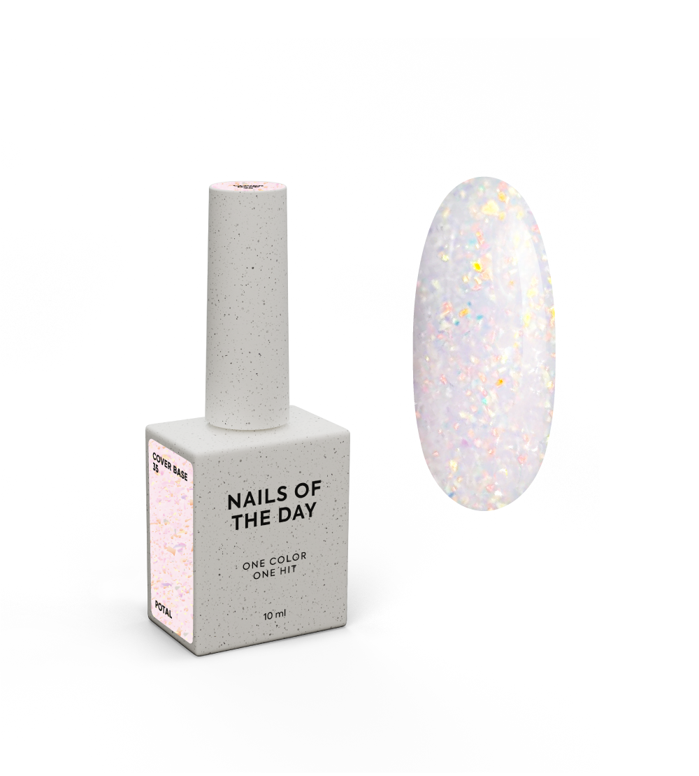 NAILSOFTHEDAY Cover base 35 Potal, 10 ml