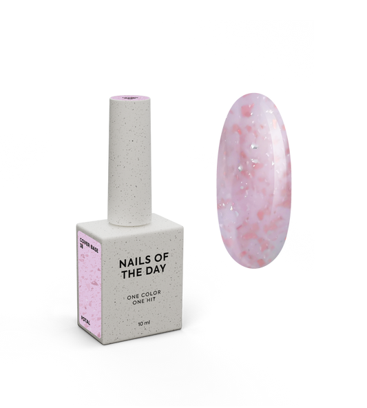 NAILSOFTHEDAY Cover base 38 Potal, 10 ml