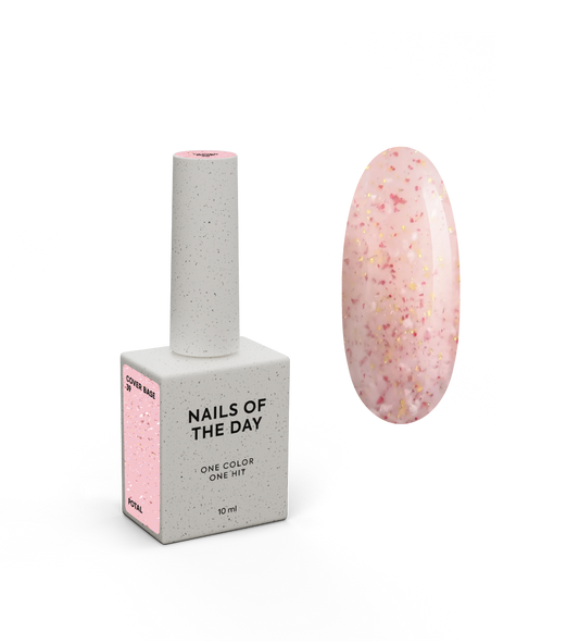 NAILSOFTHEDAY Cover base 39 Potal, 10 ml