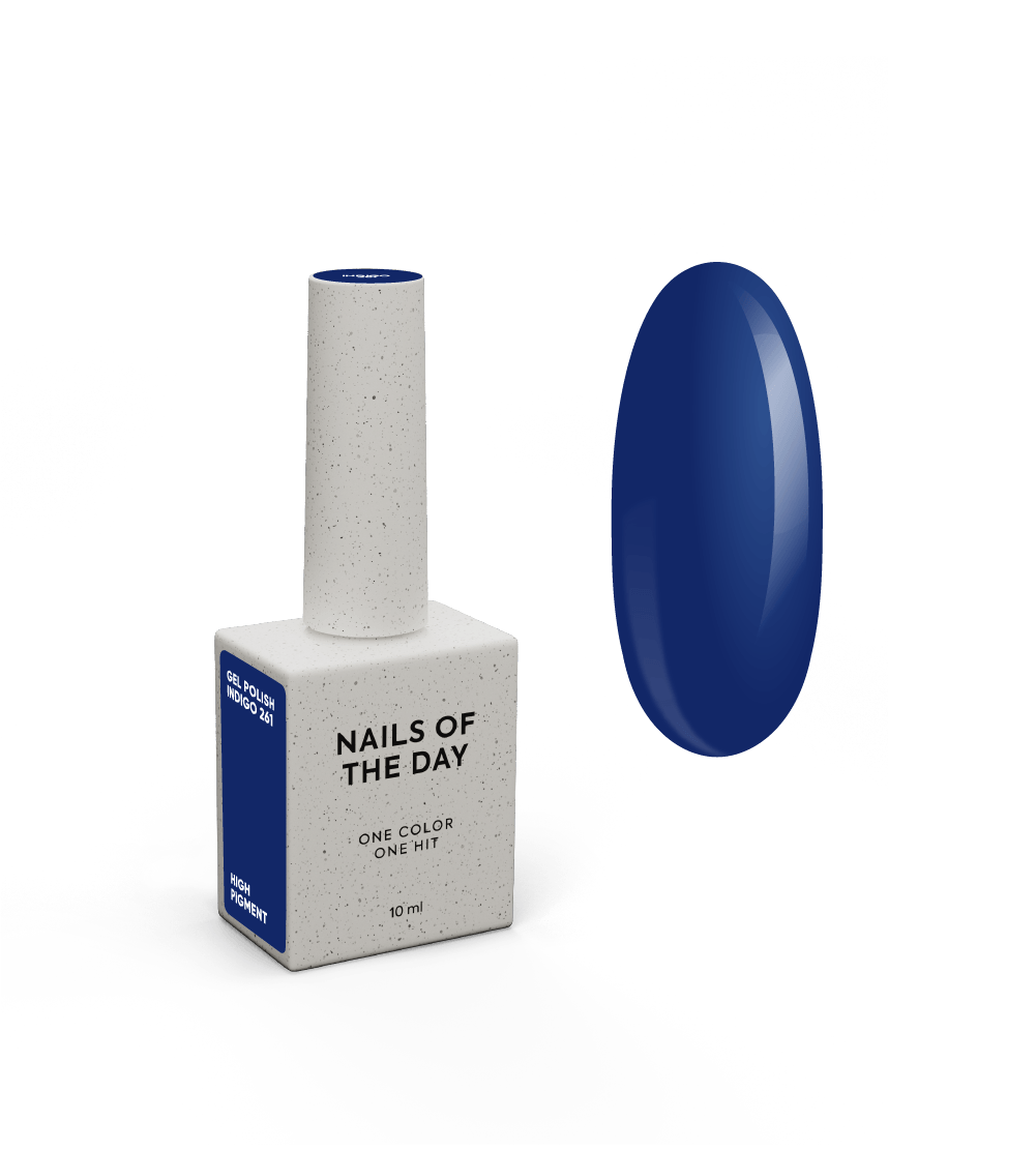 NAILSOFTHEDAY Gel polish Indigo-261, 10 ml