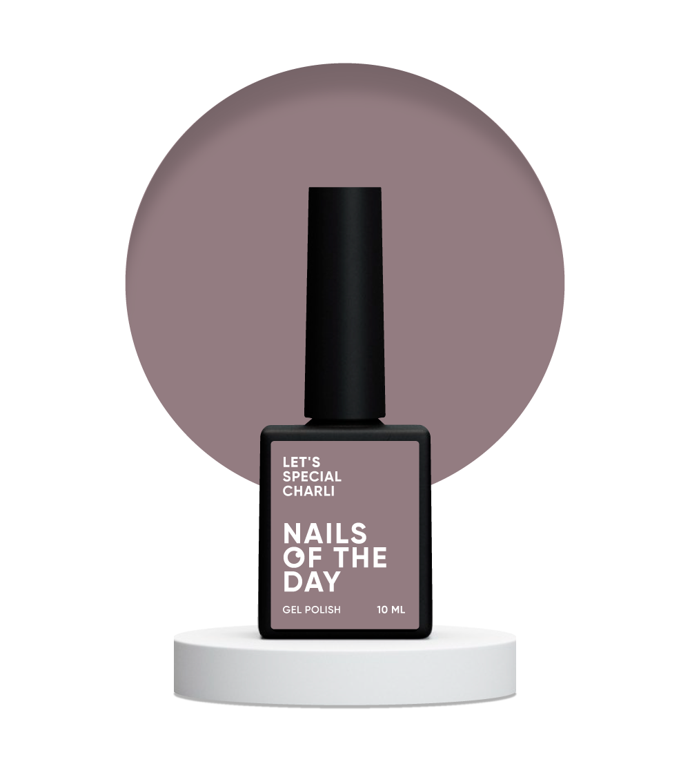 NAILSOFTHEDAY Gel Polish Charli-049, 10 ml — bottle
