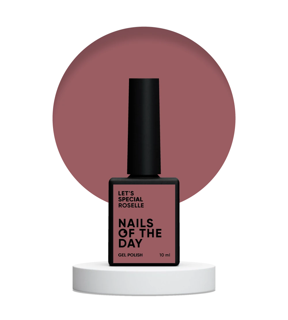 NAILSOFTHEDAY Gel Polish Roselle-059, 10 ml — bottle