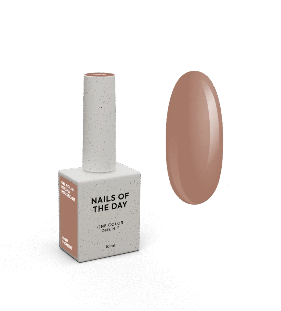 NAILSOFTHEDAY Gel Polish Mocha Mousse-013, 10 ml