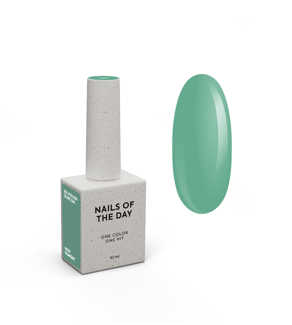 NAILSOFTHEDAY Gel Polish Let's Special Olive-341, 10 ml