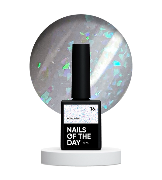 NAILSOFTHEDAY Potal base 16 10 ml