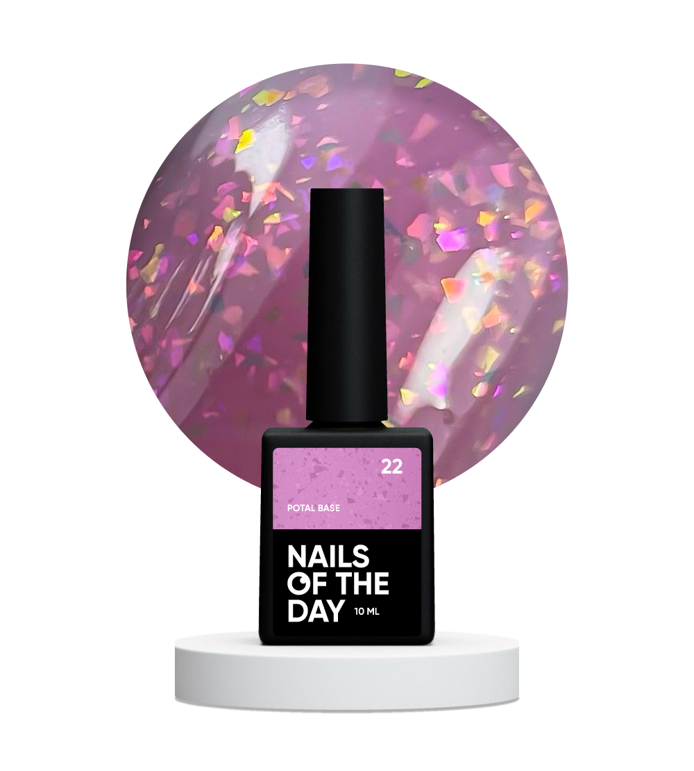 NAILSOFTHEDAY Potal base 22 10 ml