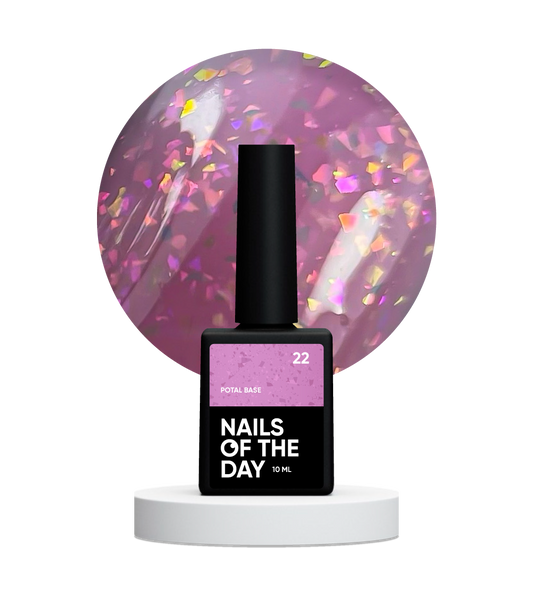 NAILSOFTHEDAY Potal base 22 10 ml