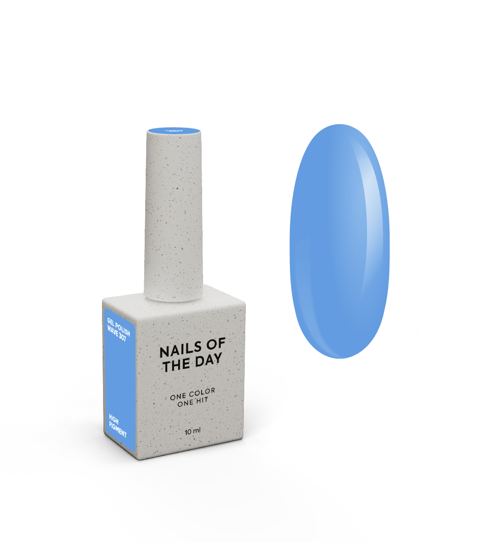 NAILSOFTHEDAY Gel Polish Wave-307, 10 ml