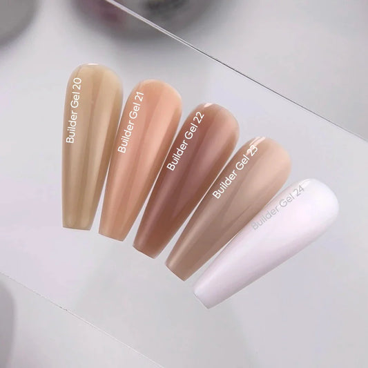 Nailsoftheday Builder Gel #24 Milky with Pink Veil Gel, 15 ml
