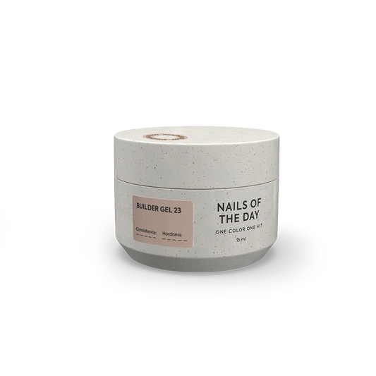Nailsoftheday Builder Gel #23 Cold Nude Gel, 15 ml