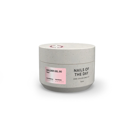 Nailsoftheday Builder Gel #90 Pearl Gel, 15 ml