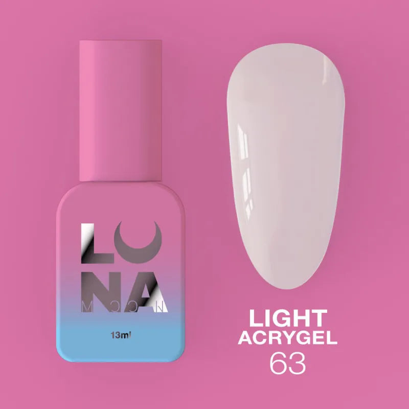 Lunamoon Liquid Gel Light Acrygel # 63