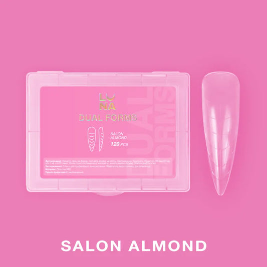 Lunamoon Extension Nail Tips Forms, 120 pcs