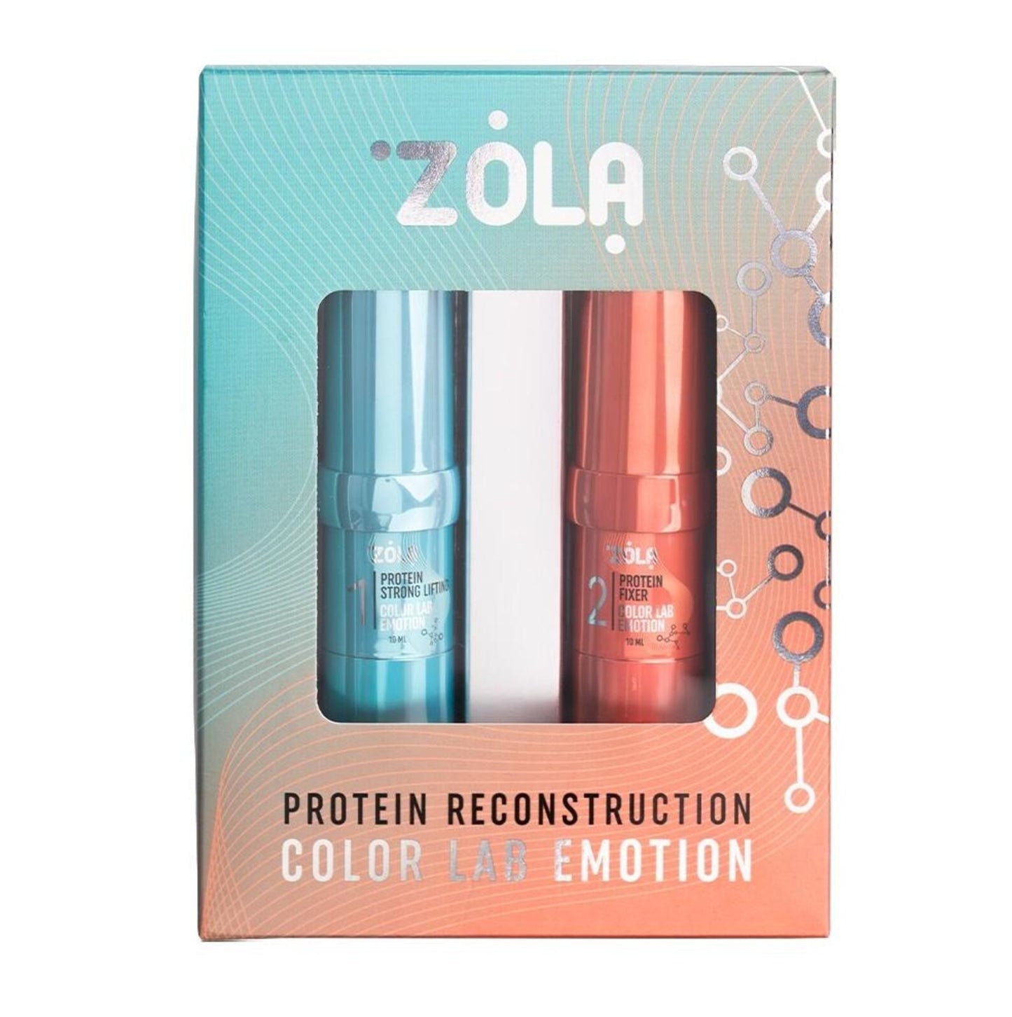 Zola Protein Reconstruction Color Lab Emotion Set